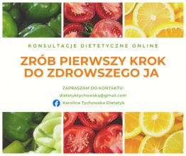 Konsultacje dietetyczne online!