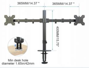 Uchwyt monitora podwójny SUPTEK Nowy MD9442