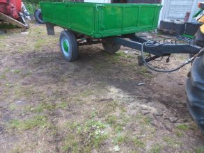 Przyczepka wywrotka jednoosiowa