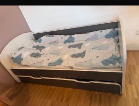 Łóżko dla dziecka z szufladą