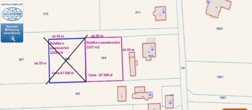 Działka budowlana na sprzedaż Kałek gm. Krzymów