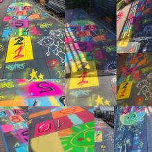 Animacje na ścianie, Graffiti, Malowanie na zlecenie