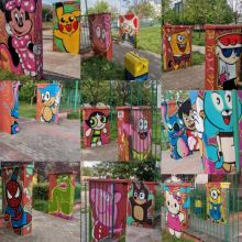 Animacje na ścianie, Graffiti, Malowanie na zlecenie