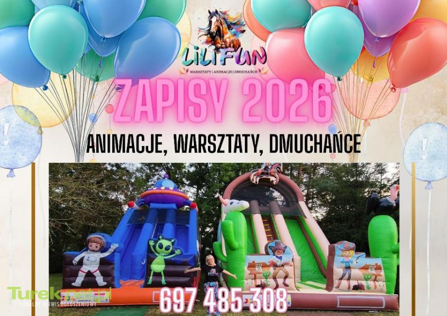 Animacje dla dzieci, warsztaty,...