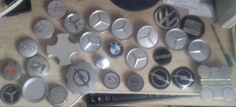 Dekielki do felg różne marki