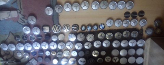 Dekielki do felg różne marki