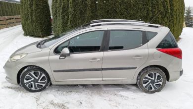 Sprzedam Peugeot 207 sw 2008 r. 1.6 hdi 110 koni