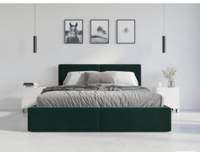 Łóżko 160x200 Tapicerowane Hilton stelaż podnoszony