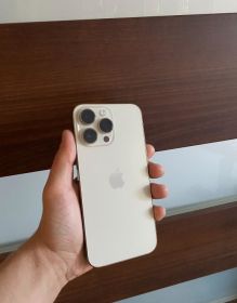 Apple iphone 14 pro max 256gb gold komplet/idealny/piękny