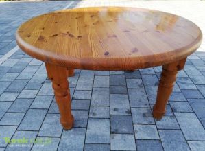 Stolik sosnowy