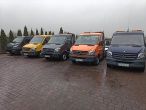 Transport samochodów osobowych i dostawczych itp.