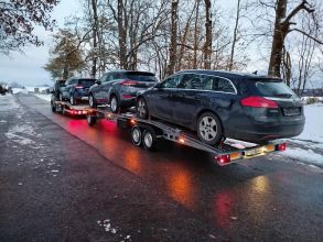 Transport samochodów osobowych i dostawczych itp.