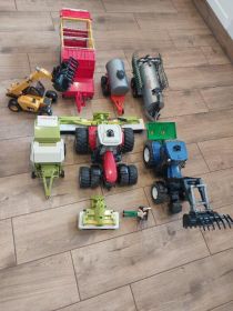 Zabawki Bruder. Traktor, maszyny