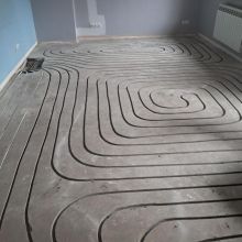 Frezowanie w betonie pod ogrzewanie podłogowe