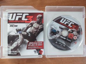 UFC 3 Undisputed Ps3 MMA Pudełkowa Playstation 3