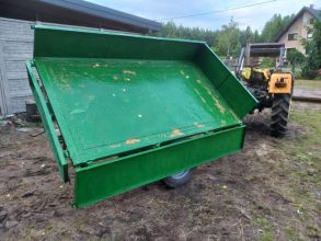 Przyczepka wywrotka jednoosiowa