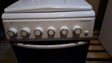 Piekarnik z płytą gazowa Manta