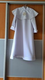 Alba komunijna na dziewczynkę + buty - stan perfekcyjny...