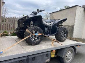 Auto-laweta transport aut maszyn itp