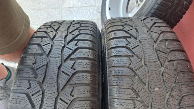 Opony zimowe 205/55/R16 na felgach aluminiowych