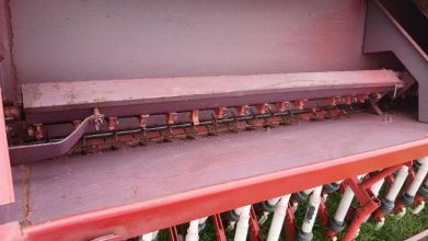 Siewnik Poznaniak 3m Docisk, Przekładnia olejowa, 1989r