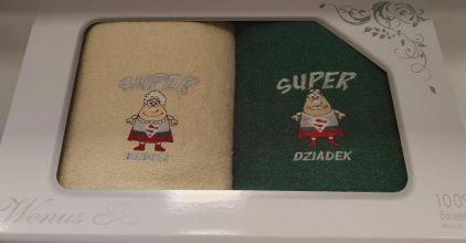 Ręczniki haftowane z motywami 