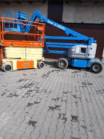 Wynajem podnośników koszowych