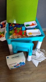 Stolik BURGKIDZ+ klocki +SORTER box
