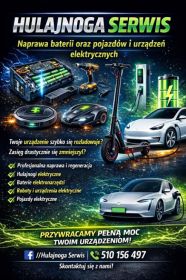 Naprawa Hulajnóg i pojazdów elektrycznych