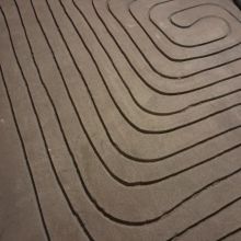 Frezowanie w betonie pod ogrzewanie podłogowe