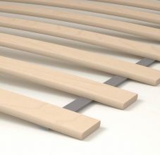 łóżko z materacem