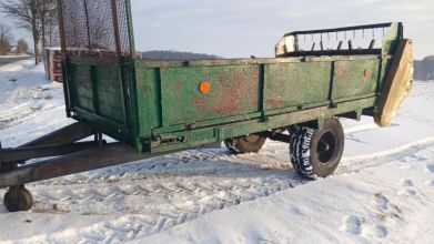 Rozrzutnik Jednoosiowy 3,5t