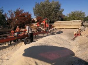 Tartak Spalinowy Objazdowy Przejezdny