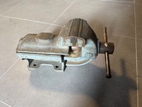 Imadło LES 130 mm DDR Imadło warsztatowe