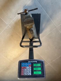 Imadło LES 130 mm DDR Imadło warsztatowe