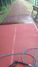 Mycie odgrzybianie dachów elewacji kostki