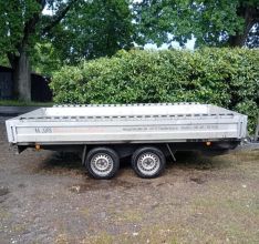 Przyczepa ciężarowa zarejestrowana