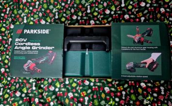Zestaw Szlifierka Parkside 20V Aku 4ah Szybka Ładowarka...