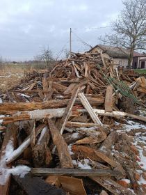 Drzewo stemple deski