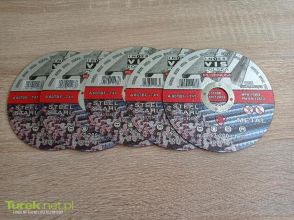 Tarcze do cięcia metalu stali 125x1,0x22mm