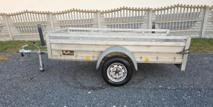 Przyczepka samochodowa aluminiowa KOCH 750kg