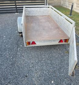 Przyczepka samochodowa aluminiowa KOCH 750kg