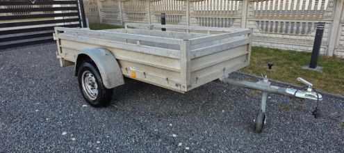 Przyczepka samochodowa aluminiowa KOCH 750kg