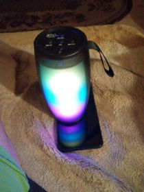 Głośniki bluetooth 5W z podświetleniem RGB