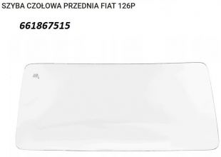 Szyba przednia do Fiat 126p używana