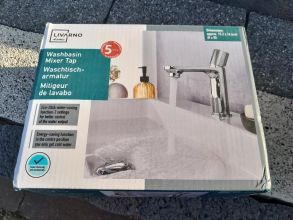 Bateria umywalkowa LIVARNO Chrom. Nowa