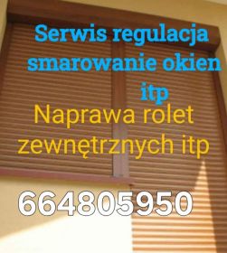 Serwis rolet i okien