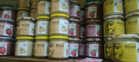 Miód z owocami liofilizowanymi 15 zł 250g