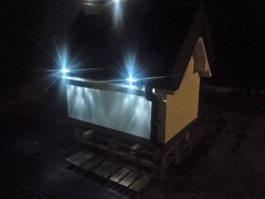 Buda dla psa (domek,elewacja)