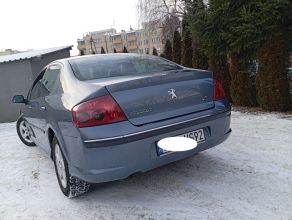 Śliczny/Peugeot/407/2.0/HDI/1-WŁAŚĆ/Zarejestr/